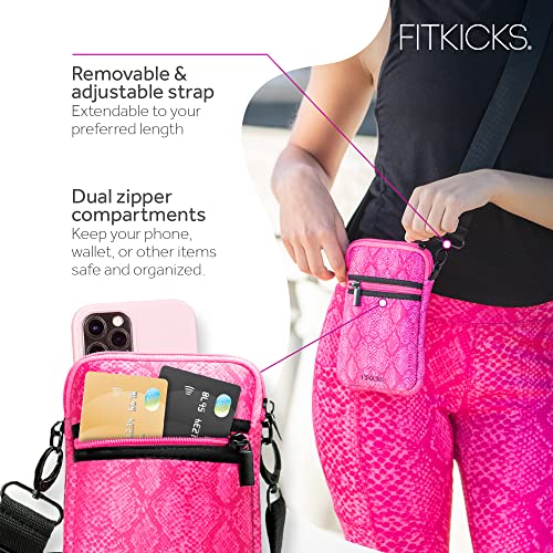 Image of FITKICKS Crossovers Active Sport Lifestyle Crossbody Sport Water-Resistant Casual Bag Sling Purse - Vivid