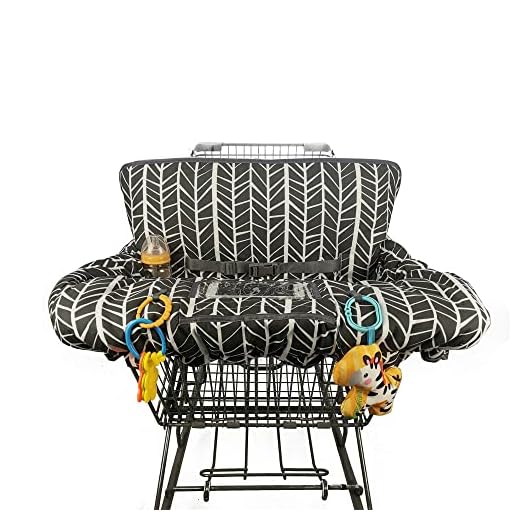 Shopping Cart Cover for Baby boy Girl, Multi-in-1 Cart Covers for Babies, Soft Padded Infant High Chair Cover, Machine Washable, Grocery cart seat Cushion Cover