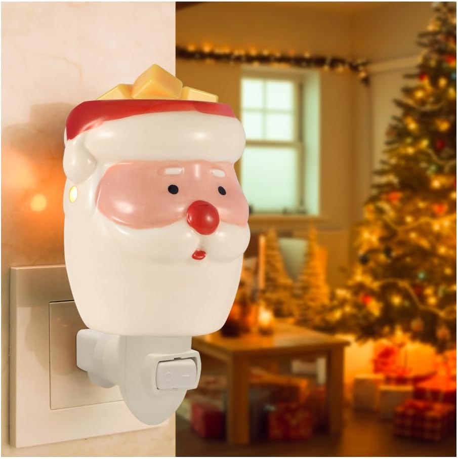 Christmas Wax Melt Warmer, Plug in Wax Warmer for Scented