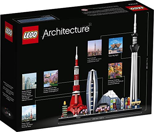 Lego Architecture Skylines: Tokyo 21051 Building Kit, Collectible Architecture Building Set For Adults (547 Pieces) #TOP4