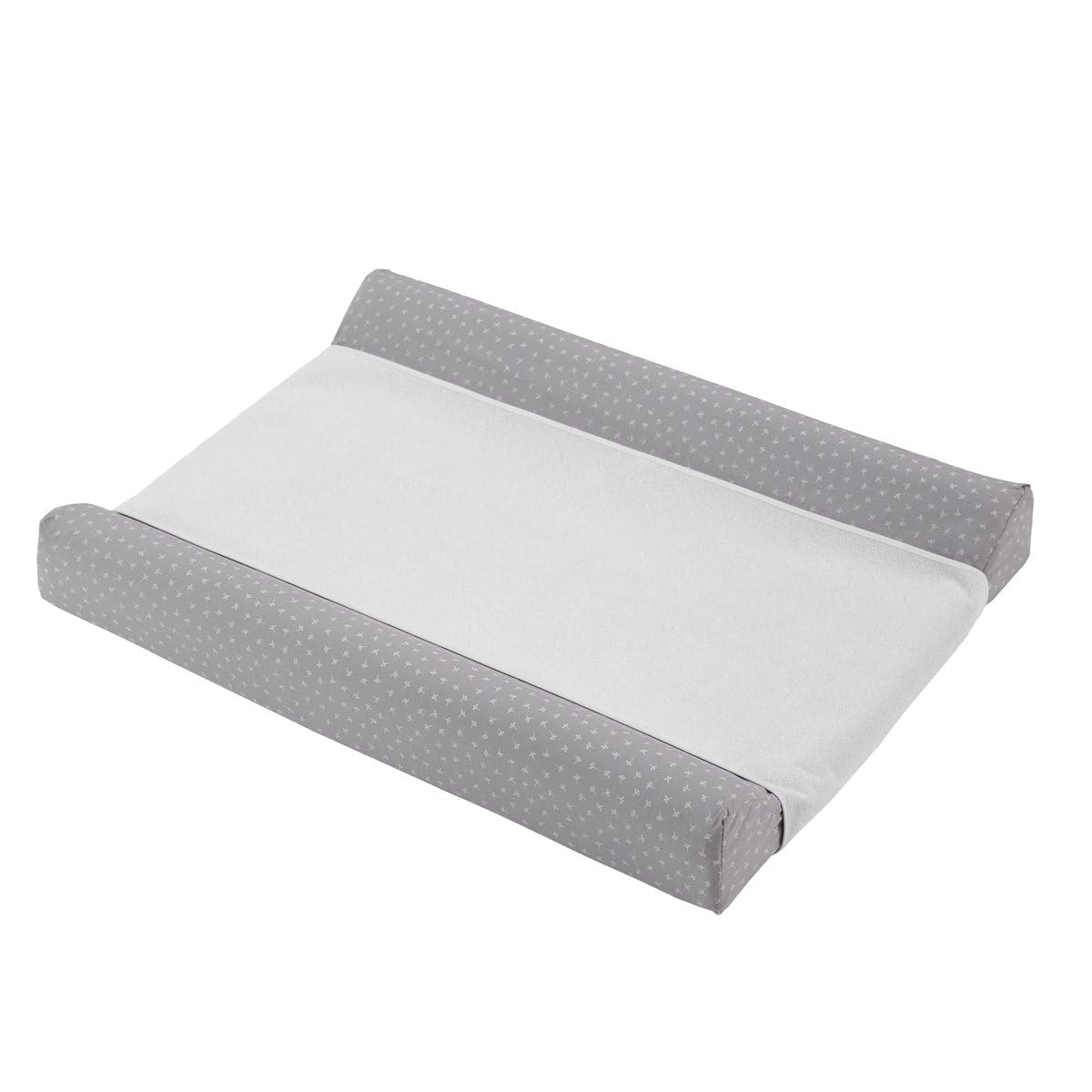 Cambrass - cambiador bebe para comoda bañera - adaptador rígido de cómoda bañera para cambiar al bebé - cambiador desenfundable para mueble bañera -50x70x9 Cm Ardi Gris