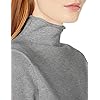 Amazon-Essentials-Womens-Long-Sleeve-100-Cotton-Roll-Neck-Sweater Amazon Essentials Women's Long-Sleeve 100% Cotton Roll Neck Sweater, Light Grey Heather, Small