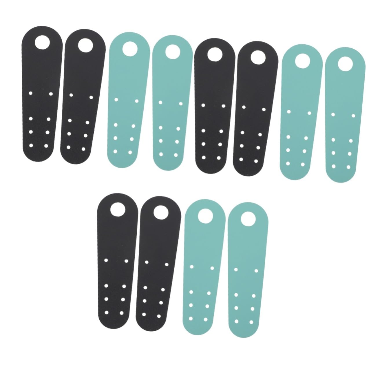 Abaodam Cubierta Protectora De Patinador Cubre Punteras para Patines Llave Tapón Espuma Protección Almohadillas De Patinaje Cubrir Dedo del Pie Negro Cuero