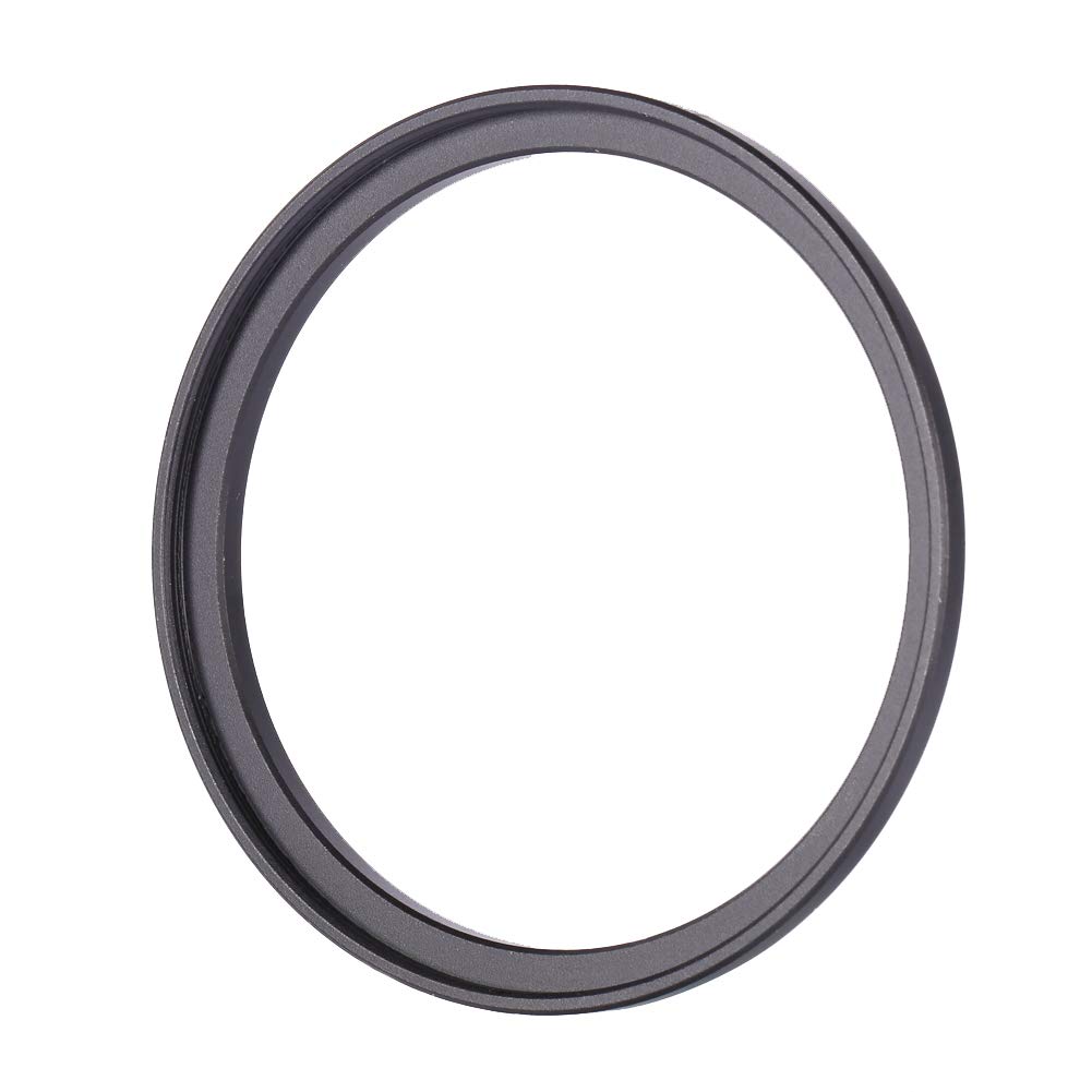 58 to 62mm Step Up Ring Adapter, 58mm to 62mm Step Up Filter Ring, Metal Stepping Up Ring Lens Adapter Filter Ring for SLR Cameras, Black