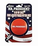 KINREX Gag Gifts - Donald Trump - Mr. President Sound Button - Noise Maker - Funny Buttons - Make America Great Again - 18 Crazy, Funny & Greatest Phrases in his Real Voice!