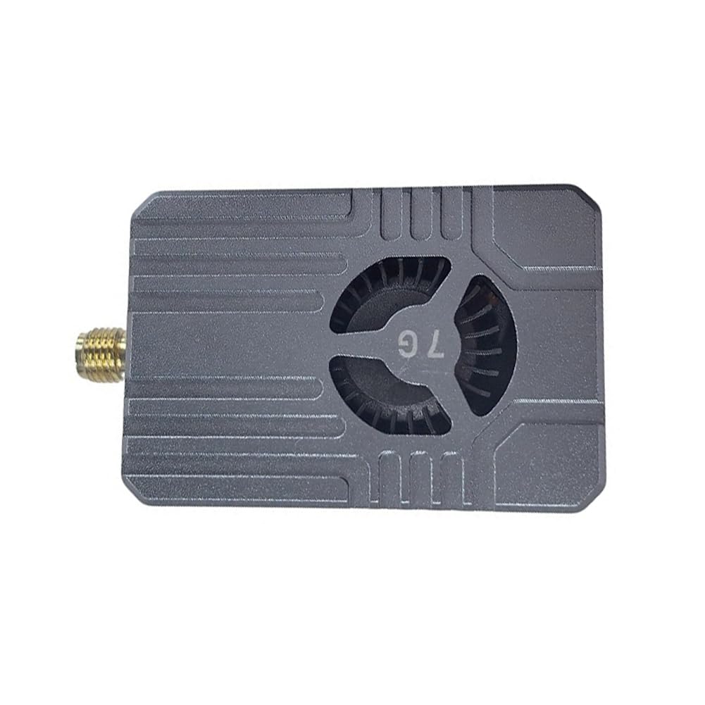 VTX-F12 6G- 7.2G 64-Kanal VRX Videoempfänger 6110-7210 MHz mit Audio VTX-F12 10W Drahtloser Sender