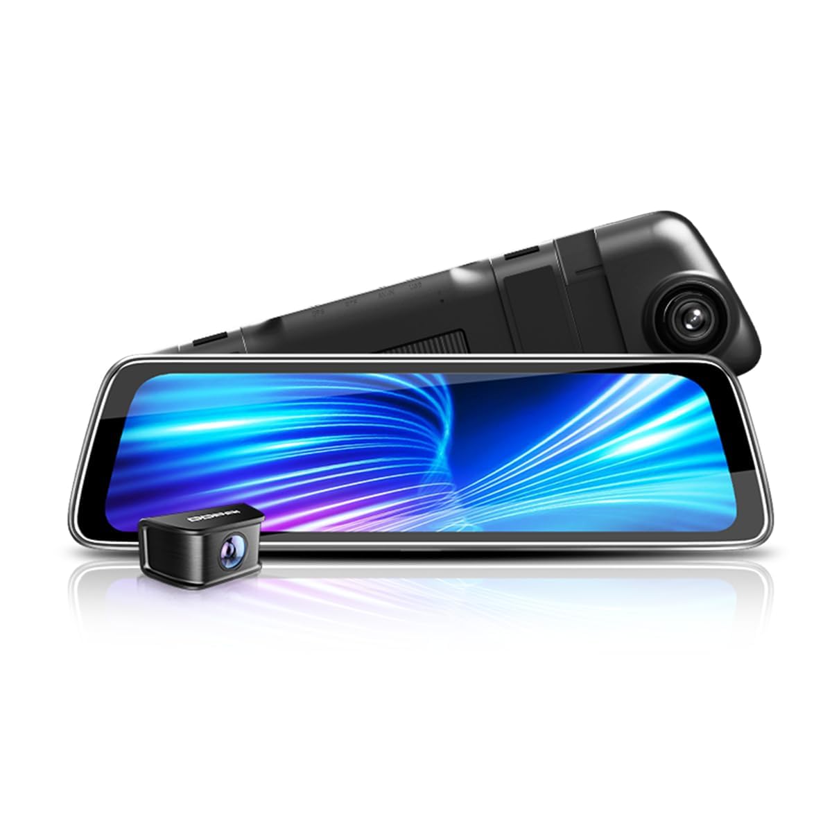 DDPAI 2K View Mirror Dual Channel Dash Cam for Car Front and Rear with 12" Touchscreen, F1.8 Aperture, Night Vision, 260° Wide Angle, G-Sensor, WiFi, Super Capacitor, Mola E3 [ 2026 Edition]-image-39