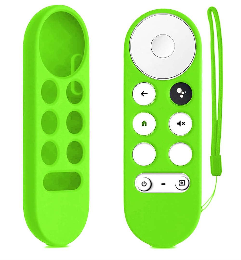 Silicone Custodia Remota per telecomando Google Chromecast 2020 4K / Chromecast 2022 HD Guscio Protettiva,Antiscivolo Cover Copertura