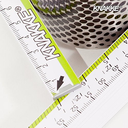 KNAKKE Zollstock mit patentierter Durchmesser-Skala (Grün)