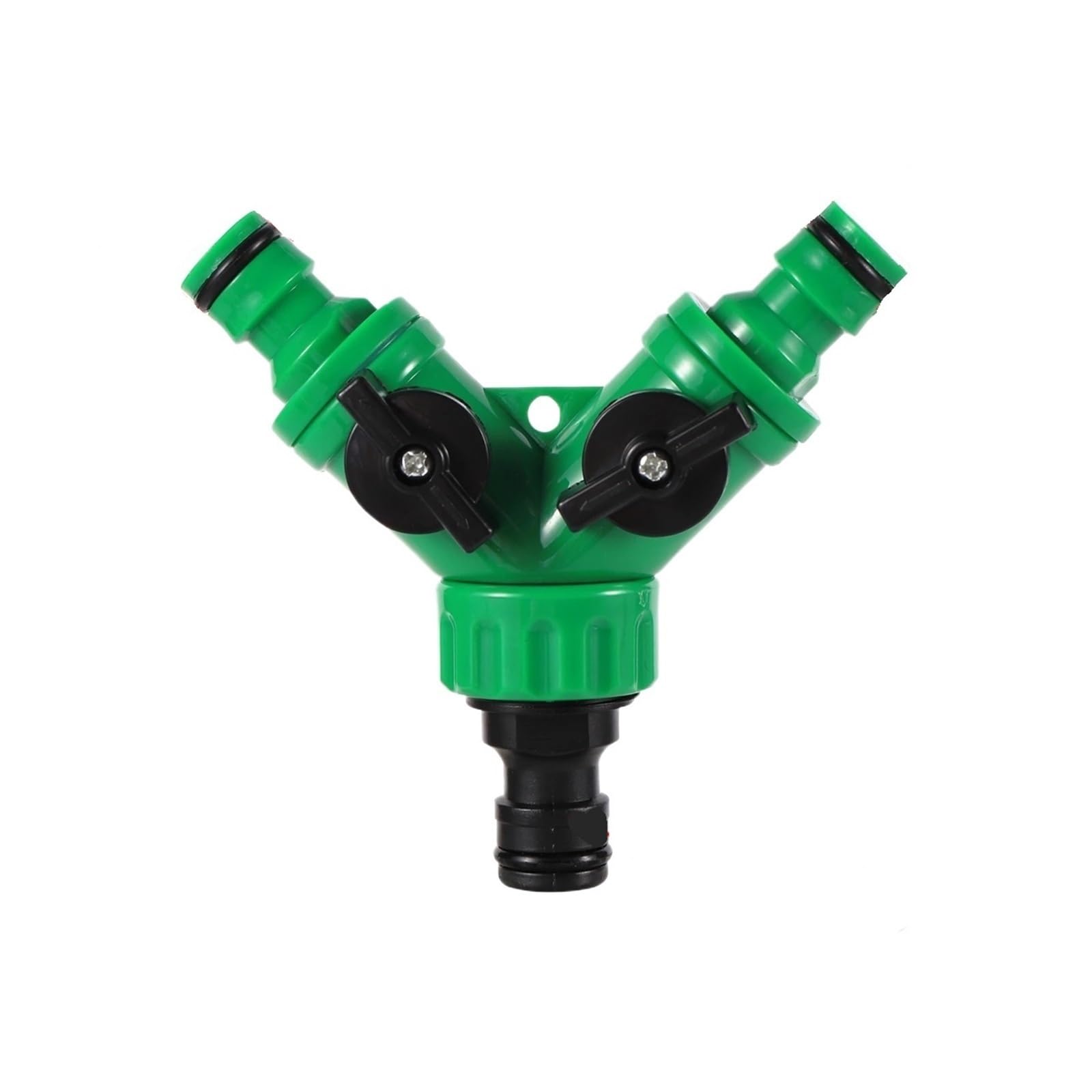 Evwgnpqrv Women's Green C Faucet Hose Splitter, 2 Pack Y Type Shunt Garden Irrigation Splitter Quick Connector Tap Adapter Green Outdoor(Green C)