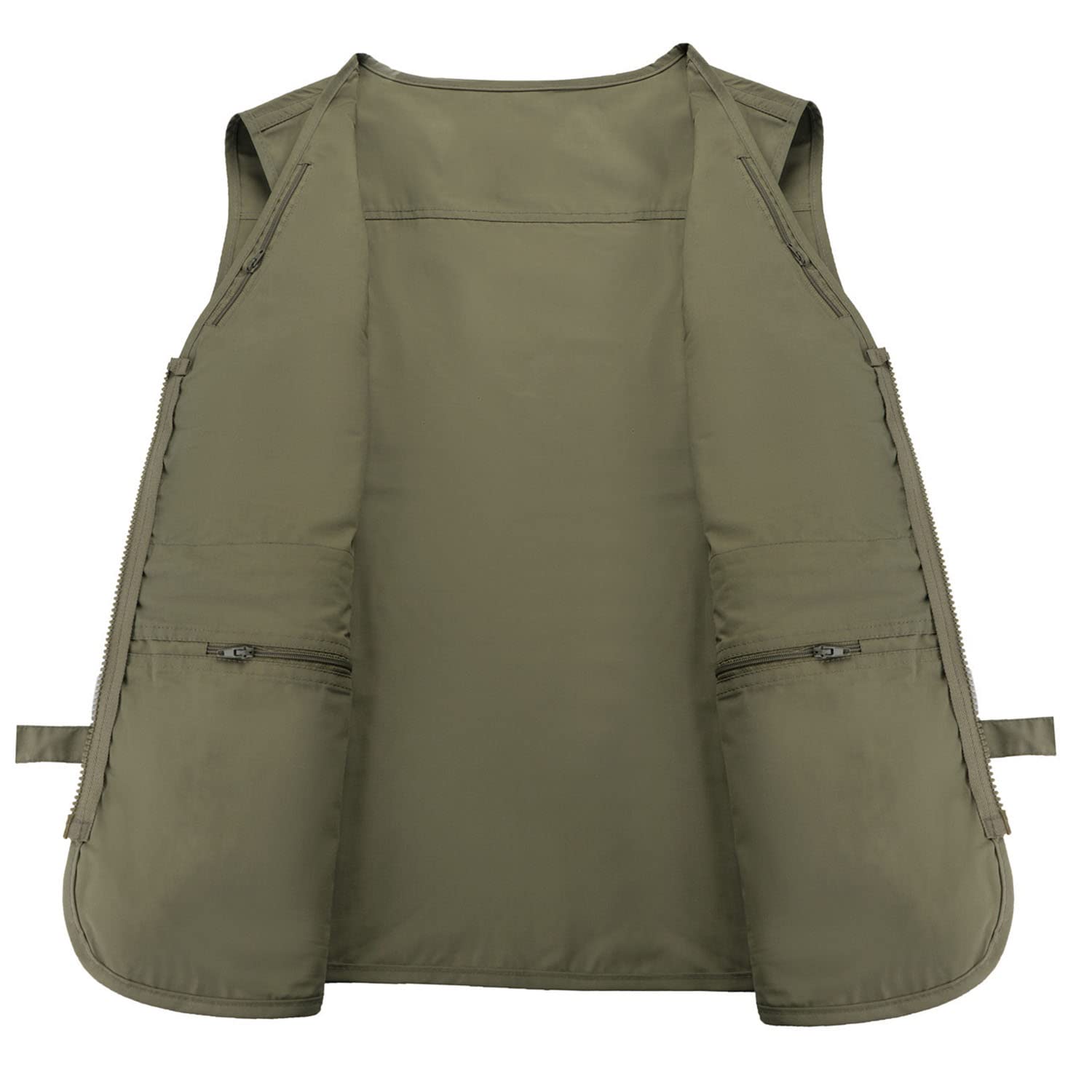 Chaleco De Hombre con Multibolsillos Chaleco De Pesca Exterior Chaqueta Casual Sin Mangas para Fotografía Senderismo Viajes Camping