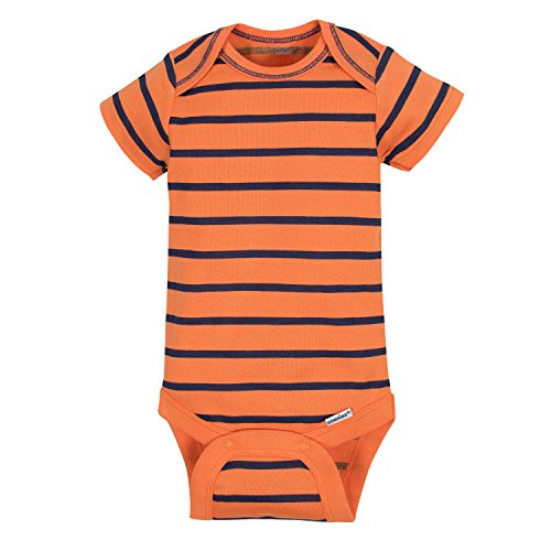 Image of Gerber Unisex Baby 5-Pack Short Sleeve Variety Onesies Bodysuits