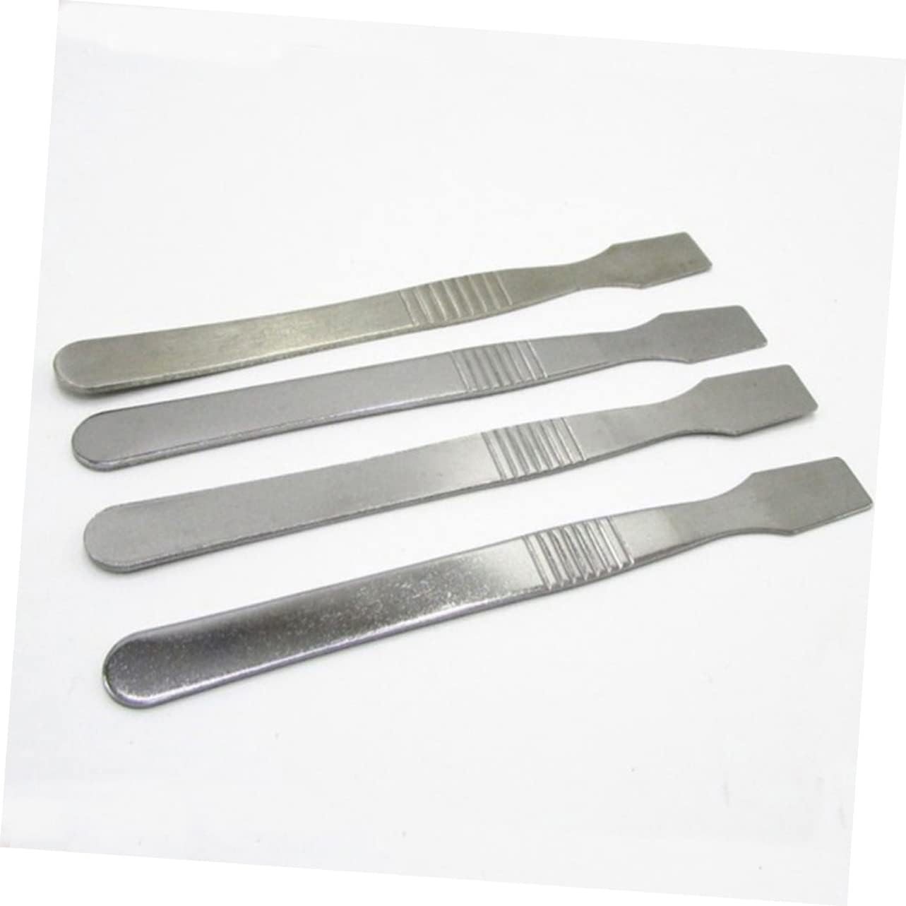 Angoily 5Pcs Stainless Steel Flat Spudger Tool for Mobile Device Repair Durable Screen Remover for and Electronics Easy to Store and Carry