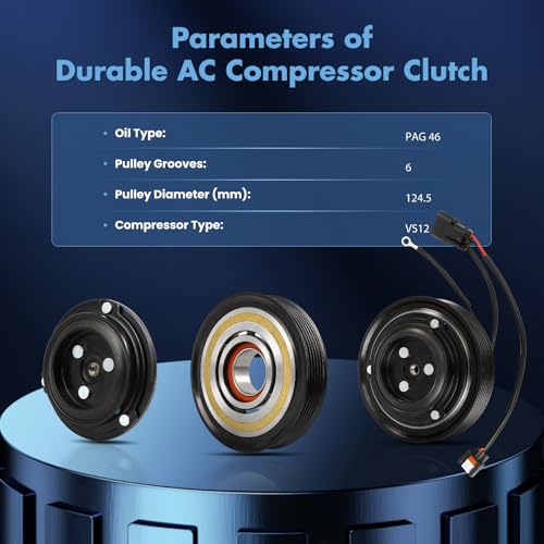 Image of ECCPP A /C Compressor Clutch 2018-2019 for Hyundai Accent 1.6L AC Clutch
