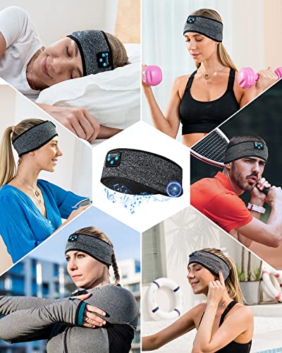 Perytong Headphones Headband For Sleep, Sleep Headphones Soft Sleep Earbuds Bluetooth Headband Over On Ear Headphones,Gifts For Women Man Mothers Fathers Day Birthday Christmas Valentine's Day #TOP5