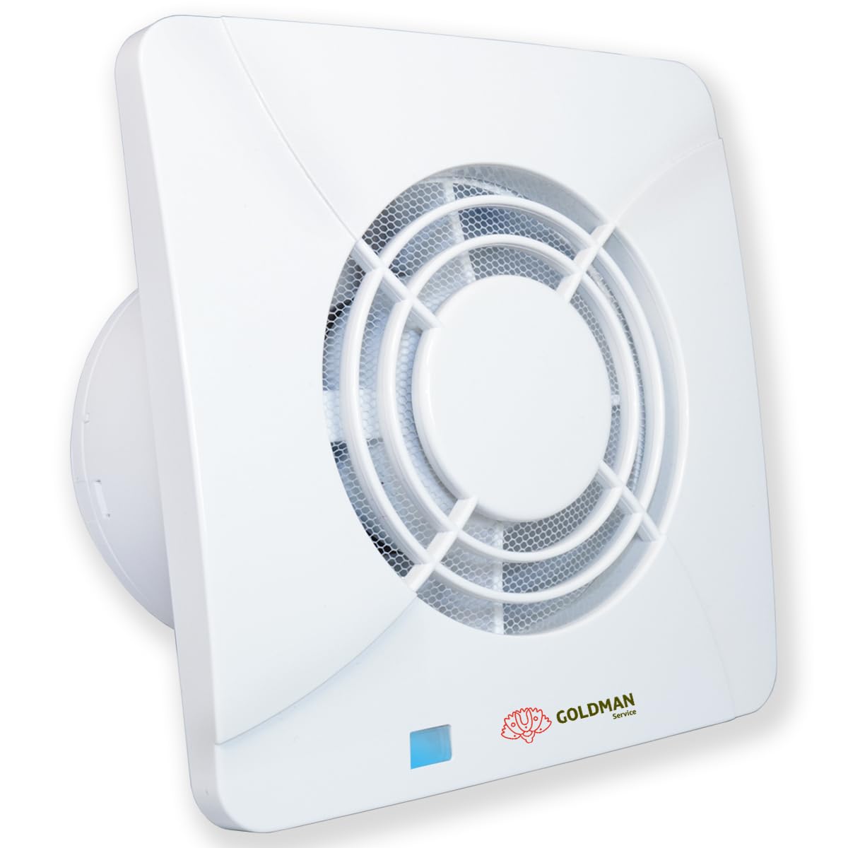 Quiet Bathroom Extractor Fan Powerful Air Extractor Fan Anti Humidity Odors Anti-return Valve and Mosquito Net | Diameter: 100 mm 12W