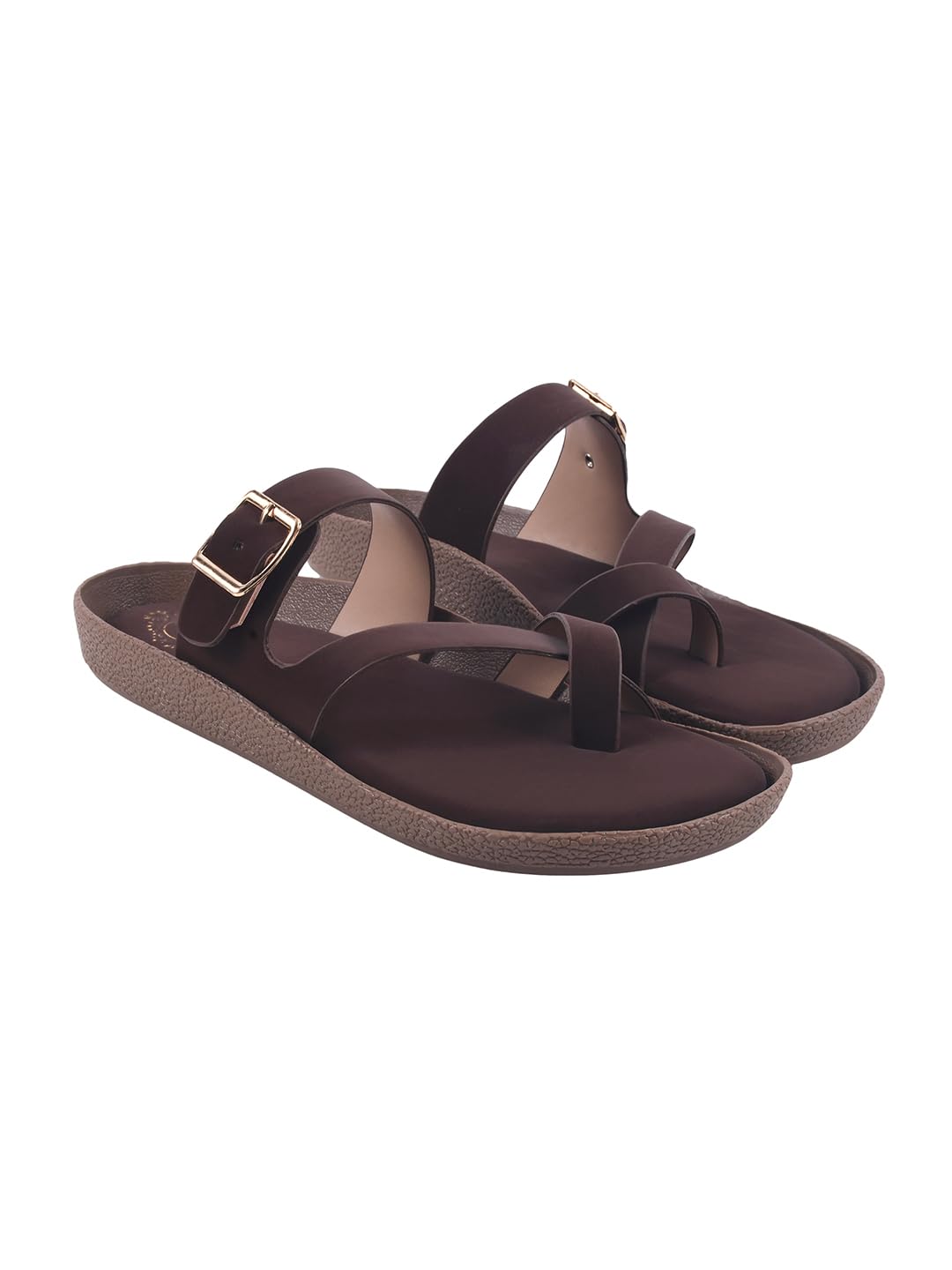shoetopia Women’s Flat Sandals Stylish Comfortable Slip-On Slides Soft Cushion| Footbed, Anti-Slip Sole – Perfect for Daily Casual Footwear-picture-34