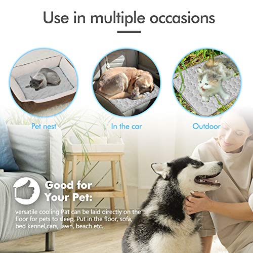 NIBESSER Tappetino Refrigerante per Cani Taglia