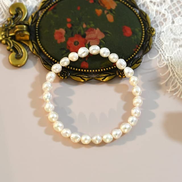 Braccialetti di Perle Barocche d'Acqua Dolce Naturali Regali di Gioielli di Moda per Le Donne Nuova Tendenza