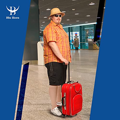 Blu Horn Compression Socks 20-30 Mmhg For Women & Men - Knee High Stockings (Xx-Large, Beige) #TOP5