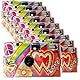 10X 1A Photo PORST Einwegkamera Edition Love Kult, Rainbow mit Herzen, mit Blitz, Batterien und Film (10er Pack, je 27 Aufnahmen)