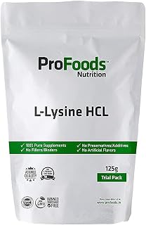 Profoods L Lysine HCL Powder (125 Grams)