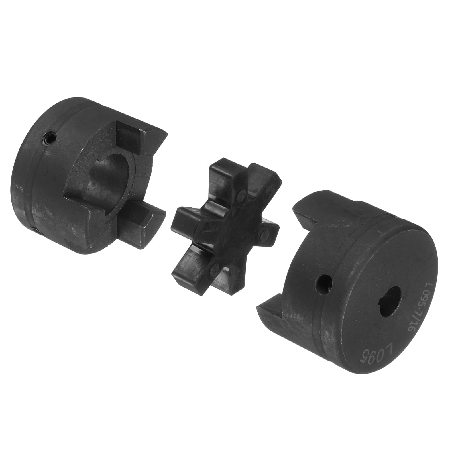 Flexible Coupling Set - L-Jaw Couplers with Rubber Spider -11
