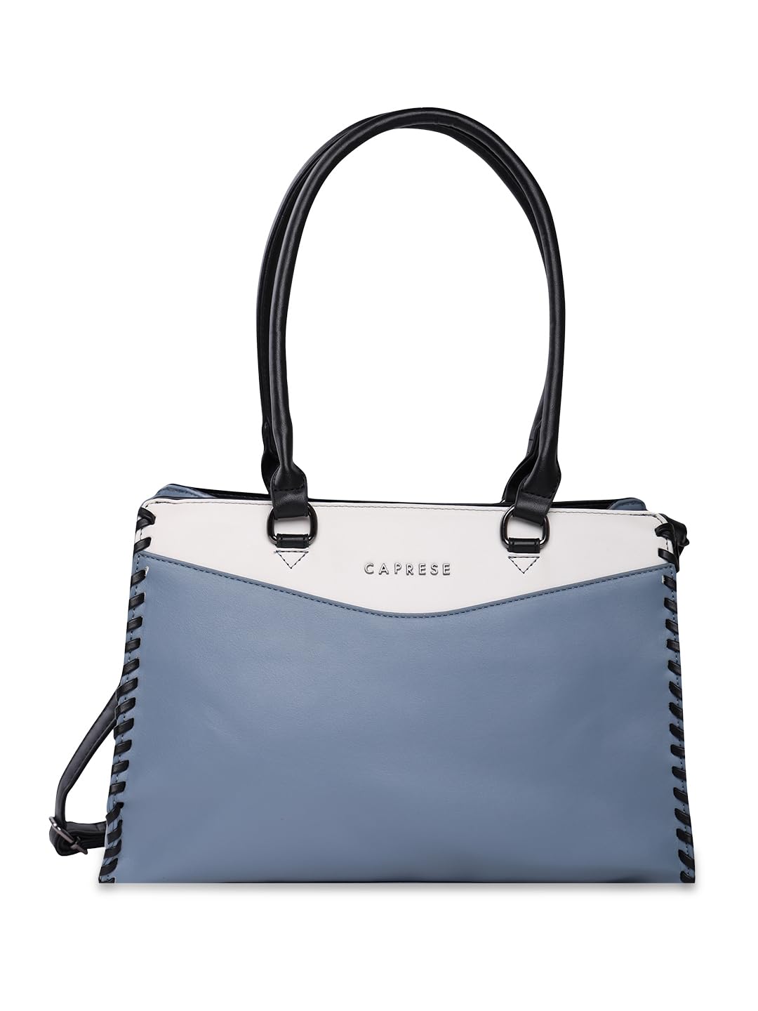 Caprese ROME SOLID BLUE FAUX LEATHER MEDIUM SATCHEL HANDBAG (B0CYQD4RHC) Amazon Price History, Amazon Price Tracker