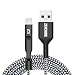 Produktbild Zendure SuperCord 2-in-1 Micro USB und Lightning Kabel (100 cm iPhone Ladekabel [Apple MFi Zertifiziert] geeignet für iPhone 11, iPhone XS/XS Max/XR, iPhone 6/6s/7/8, iPad, Android u.v.m.), Schwarz
