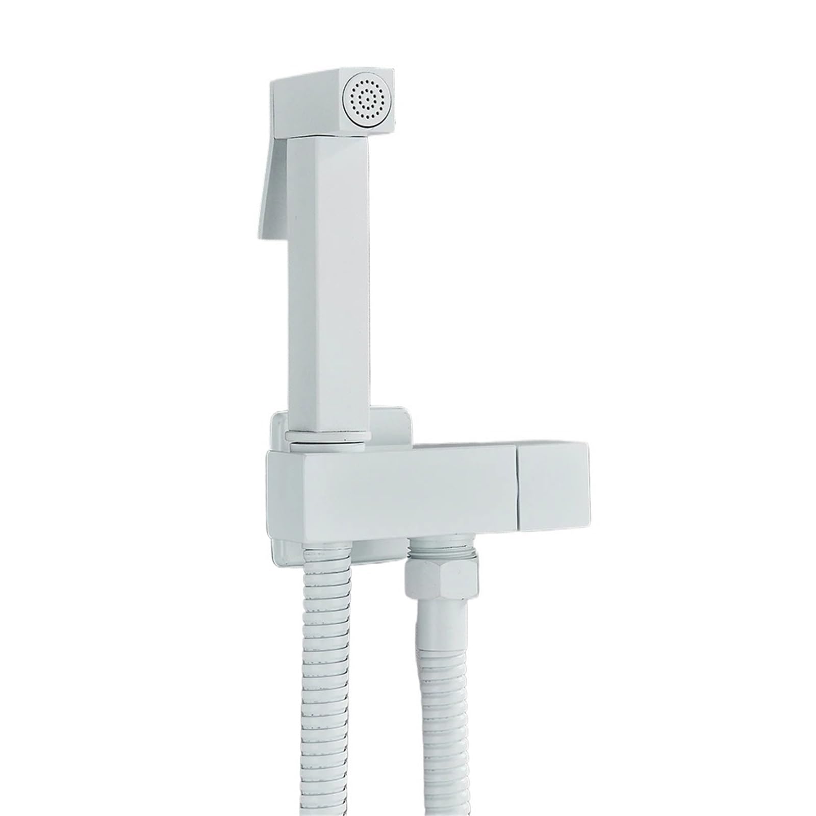 ZYCHSJXA Bathroom Bidet Faucet Brass Tap Washer Mixer Single Cold Water Shower Sprayer Head Toilet Faucets Handle Jet(B)