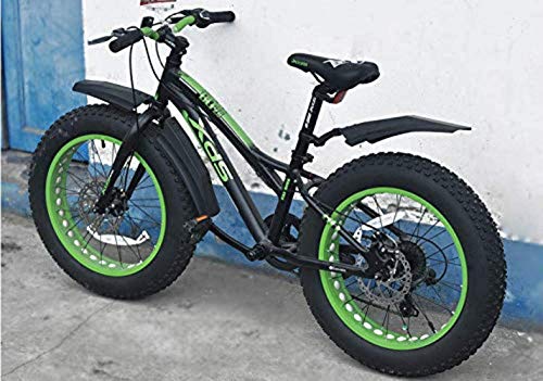 Extrbici 26 inch Snow Bicycle Bike Front Rear Mudguard Cycling Bike Fender for Fat Tire Mountain Bike Mud Guard Fenders with Ultra-Wide