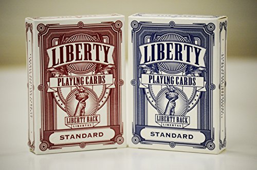 Liberty Set de 6 Barajas de Póker miniatura 3