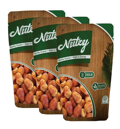 Image of Nutzy Premium Dates (Yellow Dates / Peela Khajoor, 600g)