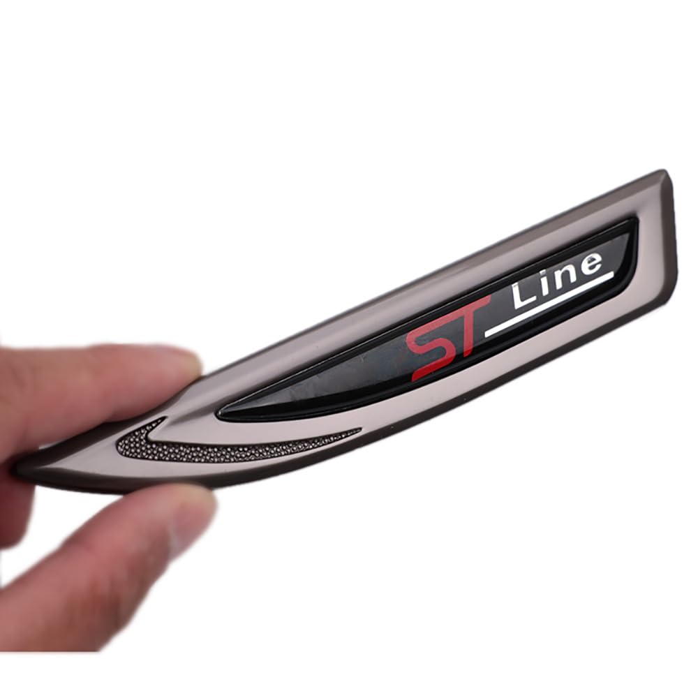 2 PZ EMBLEMA Logo 3D Edizione Nera Distintivo Decalcomania Adesivo, image size:1000x1000