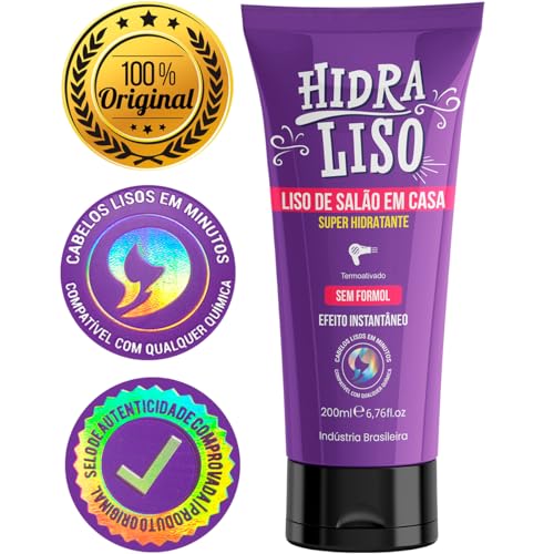 Hidra Liso - Liso de Salão em Casa 200ml