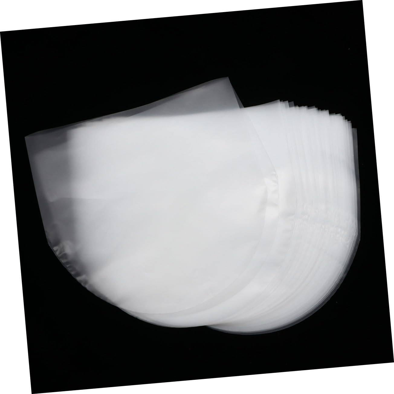 EXCEART Sacchetti Protettivi per CD 12cm, Custodie Trasparenti in Plastica Resistenti, Confezione da 50 Pezzi, Buste Interne Antiattrito per Archiviazione Multimediale in Casa e Ufficio