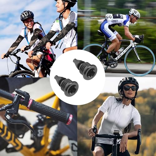 2 Stück Fahrrad-Entlüftungsschrauben, Fahrrad Kraftstofftank Öleinfülllochschraube, Entlüftungsschraube für Bremshebel, Schrauben aus Titanlegierung mit O-Ring, für Magura MT2/MT4/MT5/MT7/MT8