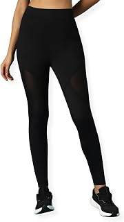 Pump'd Women's Activewear Leggings - Ankle Length Tights for Women for Gym | Yoga and Workout Slim Fit Gym wear Leggings W... Price In India