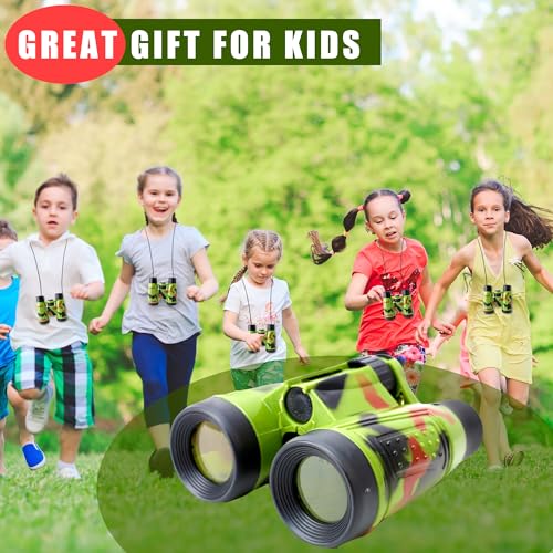 Binoculares infantiles camuflaje compactos pack de 12 miniatura 7