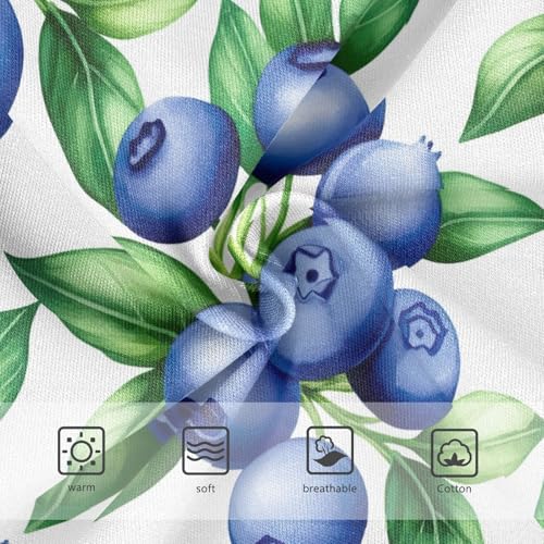 Joisal Pattern Girls Underwear Toddlers 2t Cotton Panties Little Girl Blueberries Green Leaves Briefs Undies Kids3