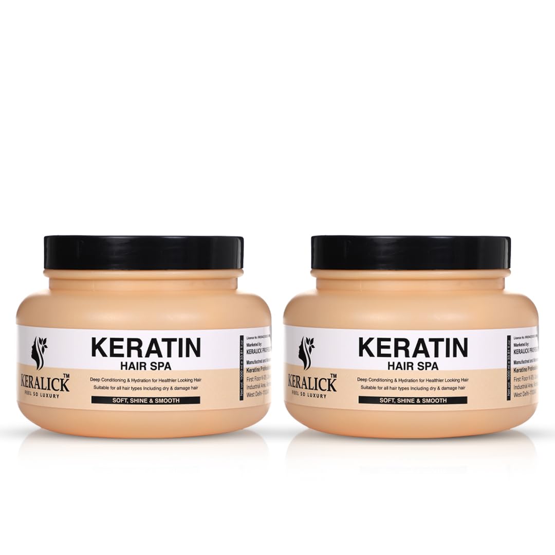 Keralick Keratin Hair Spa Combo | Smooth Therapy | 100% Soft, Shine & Hair Repair | Infused With Brazilian Nut And Keratin | Treatment Protein Spa - Conditioning For Dry Damaged,1 Count | ( 2 Item In the Set ) Pack of 2-image-16