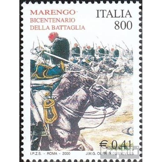 Prophila Collection Italia 2720 (completo) estampado 2000 Batalla de Marengo (sellos para coleccionistas) militar/caballero