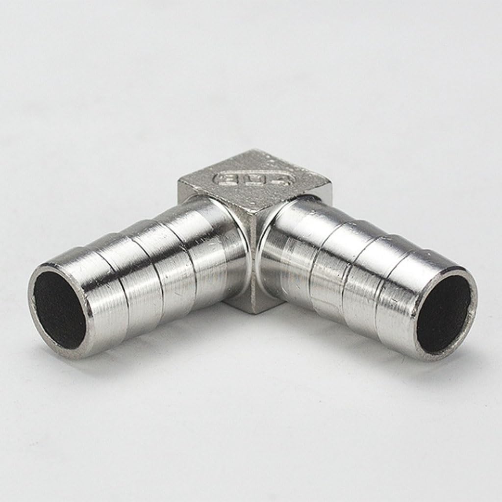 Raccordo A Gomito 90° Acciaio Inox - 1 1/2" (38mm), Per Tubi Idraulici, Irrigazione, Fai-Da-Te, Spessore 1mm - Foto 6
