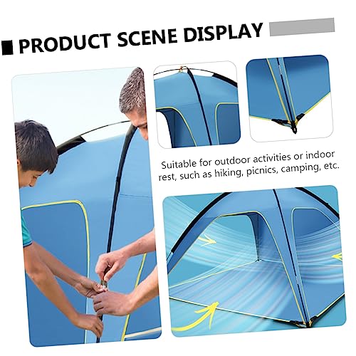 Carpa de camping ventilada de poliéster espaciosa para 2 personas miniatura 2