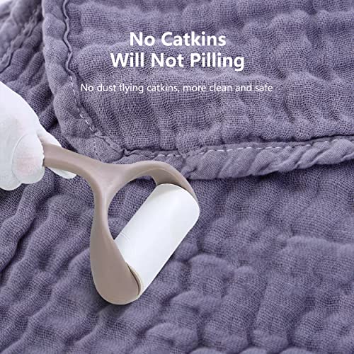 Image of SWEET DOLPHIN 12 Pack Muslin Burp Cloths Large 100% Cotton Hand Washcloths for Baby - Baby Essentials Extra Absorbent and Soft Boys & Girls Milk Spit Up Rags for Newborn Registry - Grey, 20 inch X10 inch