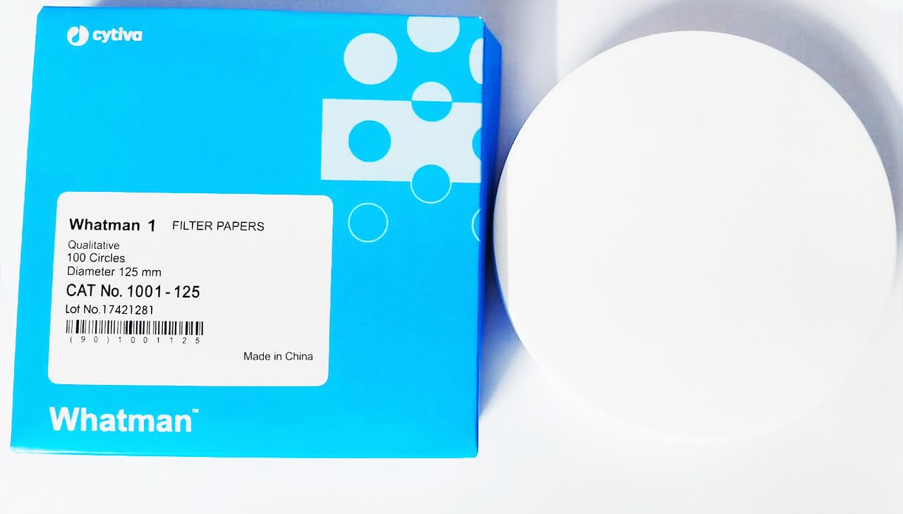 Whatman 125 mm Filter Paper Grade-1 / Qualitative Round Sheets Pack of 100-image-2