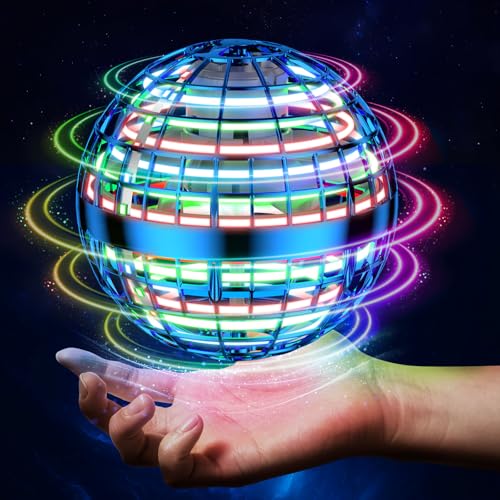 DUSFAN 2025 AI Flying Orb Ball Toy, Cosmic Globe Boomerang Hover Ball Galactic Fidget Spinner, Cool...