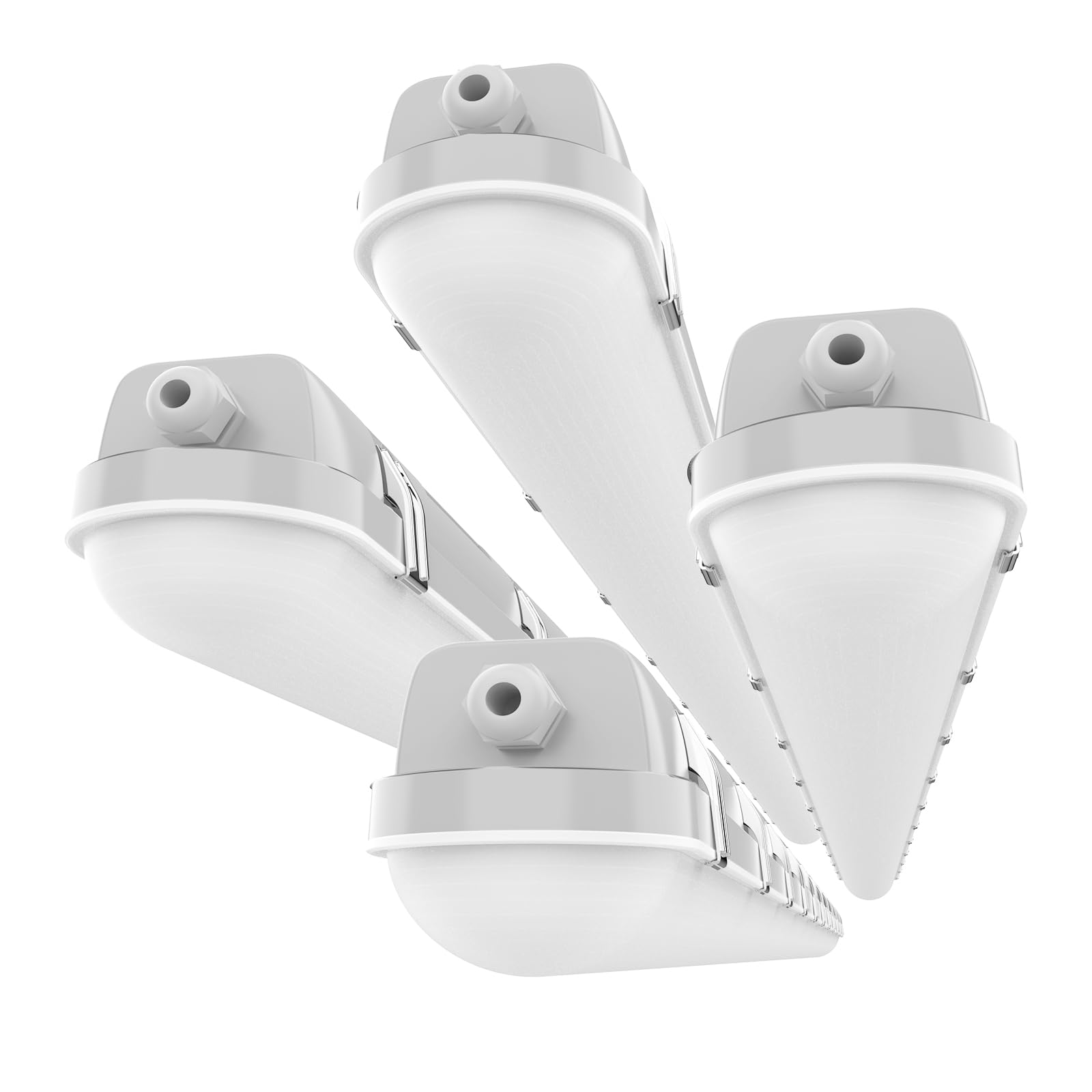 HYPERLITE 8 Foot LED Vapor Proof Light 15600lm IP66 Waterproof Vapor Tight Led Lights Fixture 120w 100w 80w