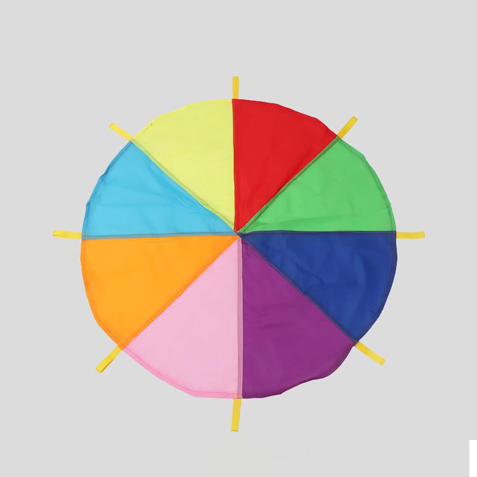 MWIOPKindergarten Game Umbrella,pull Umbrella,parachute Sensory Training Equipment,early Education Sports Rainbow Umbrella,suitable For Group Games.