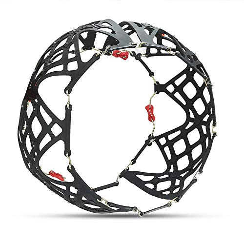 ADITAM Pointes pour Pneus Rupse Chaîne de Pneu de Voiture Car-Styling 2019 SUV Urgence Boue Neige Pneu Antidérapant Chaînes de Sécurité Chaînes à Neige,A3 Double the comfort